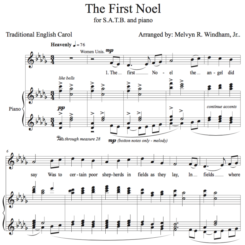 The first noel Ноты для фортепиано. The first noel Ноты. The first noel Ноты для хора. The first Nowell.